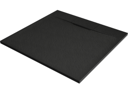 Sprchová SMC vanička MEXEN OTTO 70x70 cm - čierna, 4N707070