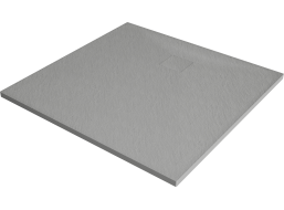 Sprchová SMC vanička MEXEN BERT 90x90 cm - šedá, 4K619090