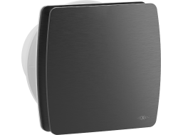 Kúpeľňový ventilátor MEXEN AXS 100 so spätnou klapkou a senzorom vlhkosti - čierny, W9601-100H-70