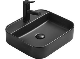 Keramické umývadlo MEXEN SOFIA 50 - čierne matné, 22155085