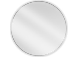 Okrúhle zrkadlo MEXEN LOFT 80 cm - inox rám, 9850-080-080-000-10