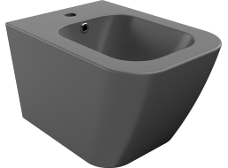 Závesný bidet MEXEN MADOX - tmavo šedý matný, 35155161