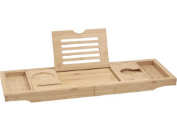 Bambusová polička MEXEN do vane - 70-105 cm, 701170-00