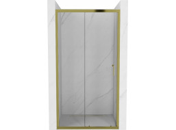 Sprchové dvere MEXEN APIA GOLD 150 cm - zlaté, 845-150-000-50-00