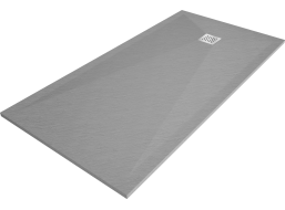 Sprchová vanička MEXEN STONE+ 80x160 cm - betónová šedá - minerálny kompozit, 44618016