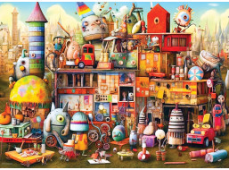 EUROGRAPHICS Puzzle Nepodarené hračky XL 500 dielikov