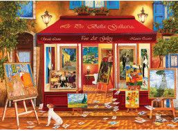 EUROGRAPHICS Puzzle Umelecká galéria 1000 dielikov