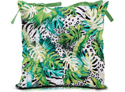 Podsedák SILLA 40x40 cm - Panter - zelený