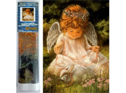 Norimpex Diamantové maľovanie Anjelik 30x40 cm