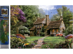 Norimpex Diamantové maľovanie Domček 30x40 cm