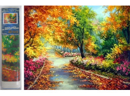 Norimpex Diamantové maľovanie Jeseň v parku 30x40 cm