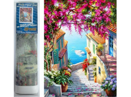 Norimpex Diamantové maľovanie Schody nad morom 30x40 cm
