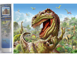 Norimpex Diamantové maľovanie T-Rex 30x40 cm