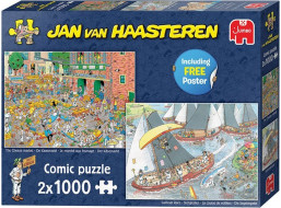 JUMBO Puzzle JvH Holandskej tradície 2x1000 dielikov