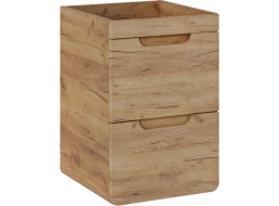 Kúpeľňová závesná skrinka pod umývadlo BÁRA 40 cm - Gold craft dub