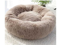Plyšový pelech pre psov CANIS 40 cm - béžový