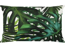 Vodeodolná obliečka na vankúš BOTANIC Monstera 40x60 cm - zelená