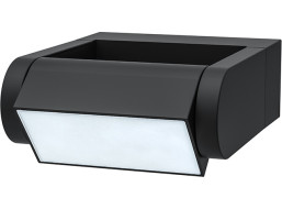 LED vonkajšie nástenné osvetlenie Crotone, 7W, 450lm, 3000K, náklopné