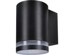 LED vonkajšie nástenné osvetlenie Potenza, 1x GU10, čierna