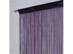 Šnúrkový záves SPAGHETTI 90x200 cm - fialový