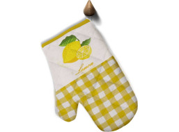 Kuchynská rukavica FRUIT LEMON 17x28 cm - žltá