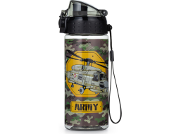 OXYBAG Fľaša na pitie OXY CLICK Army Helikoptéra 500 ml