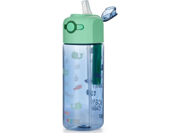 OXYBAG Fľaša na pitie OXY SMILE Ocean life 450 ml