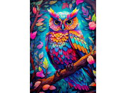 ENJOY Puzzle Oslnivá sova 1000 dielikov