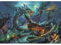 CLEMENTONI Puzzle Podmorská bitka 3000 dielikov