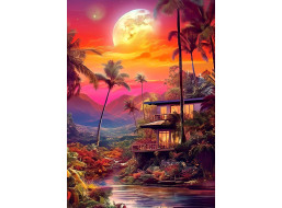 ENJOY Puzzle Pôvabný súmrak 1000 dielikov