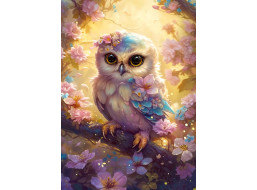 ENJOY Puzzle Roztomilá malá sovička 1000 dielikov