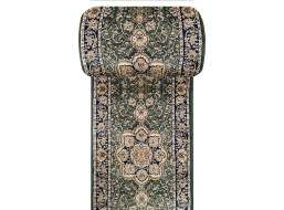 Behúň NOBLE ornament - tmavo zelený