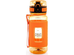 ASTRA Zdravá fľaša na vodu Aqua Pure 400 ml oranžová