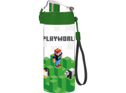 OXYBAG Fľaša na pitie OXY CLICK Playworld 500 ml