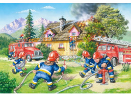 CASTORLAND Puzzle Hasiči MAXI 40 dielikov