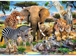 RAVENSBURGER Puzzle Materská láska XXL 500 dielikov