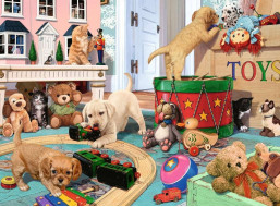 RAVENSBURGER Puzzle Šteňatá XXL 150 dielikov