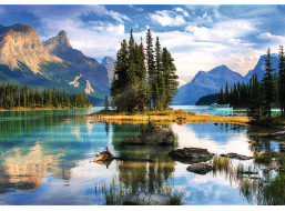 TREFL Puzzle Premium Plus Photo Odyssey: Spirit Island, Kanada 1000 dielikov