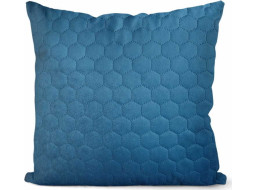 Obliečka na vankúš VELVET SONIC 45x45 cm - modrá