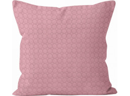 Obliečka na vankúš VELVET SONIC GEORGIA II 43x43 cm - ružová