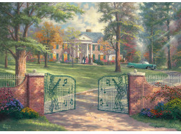 SCHMIDT Puzzle Graceland: Päťdesiate výročie 1000 dielikov