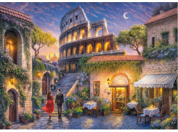 CHERRY PAZZI Puzzle Romantický Rím 1000 dielikov
