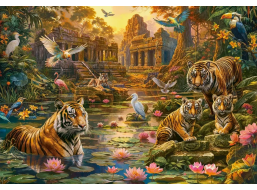 CASTORLAND Puzzle Tigrie raj 1000 dielikov