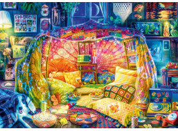 SCHMIDT Puzzle Útulný brloh 1000 dielikov