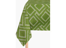 Dekoračný bavlnený obrus JANE Premium 85x85 cm - zelený