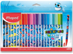 MAPED Fixy Color&#39;Peps Ocean Life Decorated 24 ks