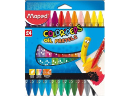 MAPED Trojhranné olejové pastely Color&#39;Peps 24 ks
