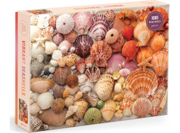 GALISON Puzzle Žiarivé mušle 1000 dielikov