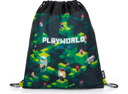 OXYBAG Vrecko na cvičky 30x37 cm Playworld Vol. III.