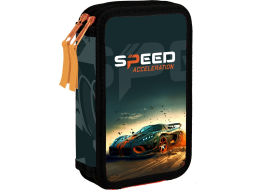 OXYBAG Školský peračník dvojposchodový Auto